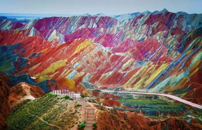 sandra925 - Narodowy Park Geologiczny Zhangye Danxia
#earthporn #geologiaboners #chi...