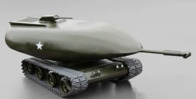 humman - Najładniejszy jest ufoludek wśród czołgów dodatkowo w planach napędzany mikr...