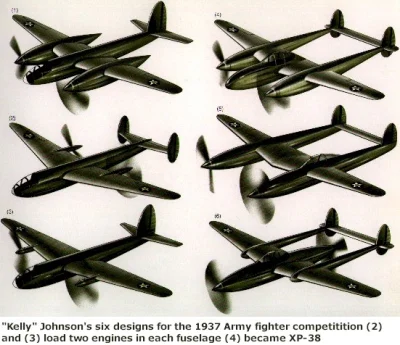stahs - Wiedzieliście, że Amerykanie wyprodukowali prawie 280 szt P-38 Lightningów za...