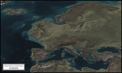 Pannoramix - #Geografia #mapy #potężnaholandia

Tak wyglądała Europa zaledwie 20-30...