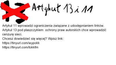 s.....p - #art13 #artykul13 #acta2018 #acta2 #acta #protest #ulotki
Drukujcie i rozw...