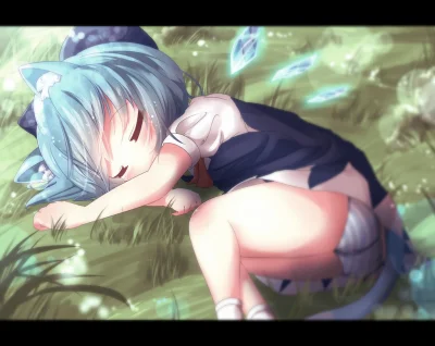 A.....y - #randomanimeshit #loli #touhou #cirno #akisha #kemonomimi #neko #pantsu @ay...