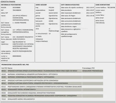 Potfur - @kyloe: Dokładnie. Firma ani nie jest zawieszona, ani nie jest zakończona. C...