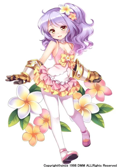 BlueFeather - #randomanimeshit #flowerknightgirl #plumeria