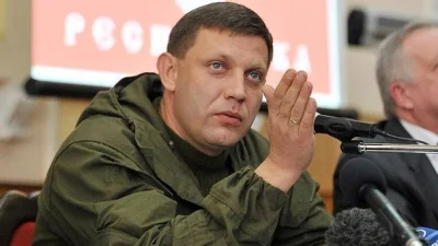 tomasz-maciejczuk - Lider Donieckiej Republiki Ludowej Aleksandr Zacharczenko oświadc...