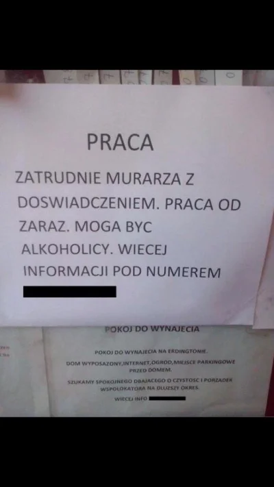 donpokemon - Mirki wysyłać CV. 



#ogloszenia #heheszki #pracbaza #praca