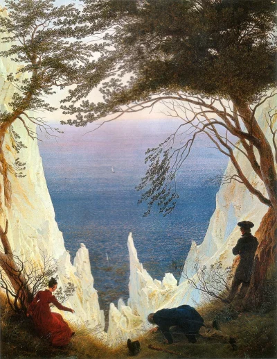 Blakiii - Caspar David Friedrich - "Skały kredowe na Rugii" 

#malarstwo #sztuka