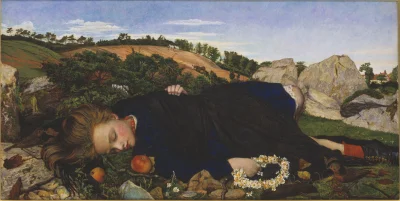 C.....7 - John Roddam Spencer Stanhope - Robin Czasów Współczesnych 1860 r.

#sztuk...