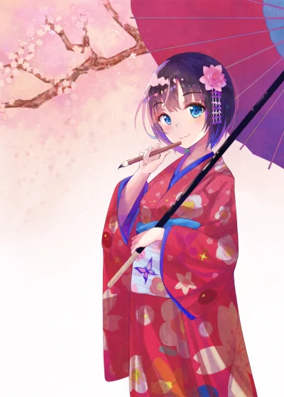 kedzior1916 - #randomanimeshit #originalcharacter #kimono #nowyrokzrandomanimeshit #h...