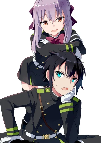 Banri - #randomanimeshit #owarinoseraph #YuuichirouHyakuya #ShinoaHiiragi