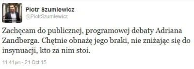 lkg1 - Gdyby doszło do tej debaty, to wszechświat by chyba implodował xD
#4konserwy ...