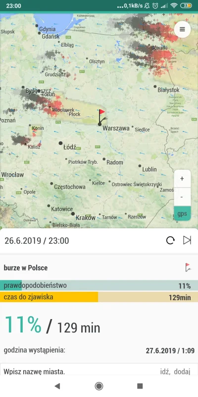 mathmed - Mimo, że ICM nie widzi, Warszawa może dostać krótkotrwałą, ale dość aktywną...