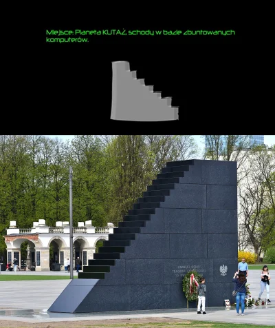 pieczony-ziemniaczek - W końcu odkryłem czym inspirował się projektant Pomnika Ofiar ...
