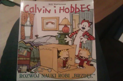 r.....a - a to moj prezencioch! #maleradosci #calvinandhobbes