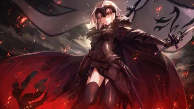 bakayarou - #randomanimeshit #fate #fategrandorder #jeannealter #zakolanowkianime #gi...