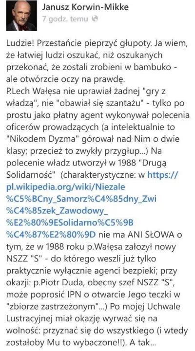 Kapitalis - Dobry post JKM o Bolku

#korwin
#lechwalesacontent 
#polityka