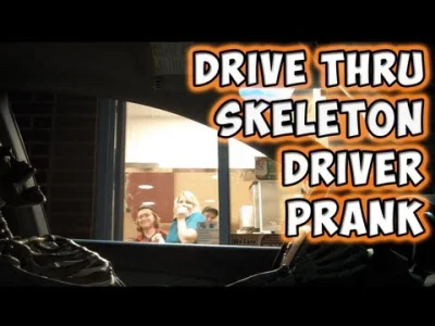 gorfag - Drive Thru - Szkielet prowadzący samochód, Kolejny filmik z serii, reakcje j...