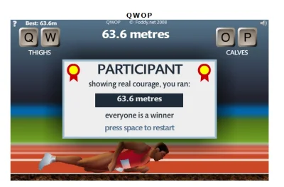 InformacjaNieprawdziwaCCLXXXIV - Życiowy rekord:

63,6 m



#tylewygrac #qwop