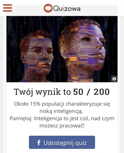 Anonzuczucio - #przegryw 
Zrobiłem sobie test na IQ . Mam niskie ( ͡° ʖ̯ ͡°)