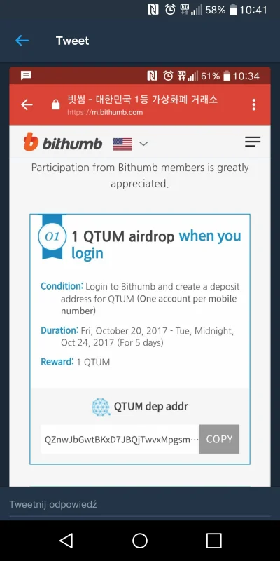 leobenos - #kryptowaluty #bitcoin
Z racji tego, że Qtum wszedł na Bithumba robią darm...