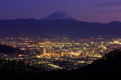 Lookazz - > Kofu, Japan, with Mt. Fuji in the background
#dzaponialokaca <==== czarn...