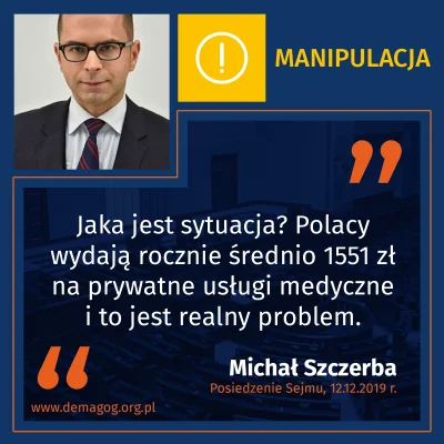 DemagogPL - @DemagogPL: Ile Polacy wydają na prywatną opiekę medyczną?

Sprawdzamy ...