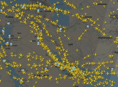Proceentex3 - Na zdjęciu obwodnica Iranu o godzinie drugiej w nocy ( ͡° ͜ʖ ͡°)
#iran...