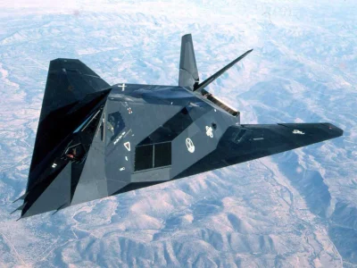 CanisLupusLupus - Moja lotnicza propozycja na dziś: F-117 na pokazach lotniczych w RA...