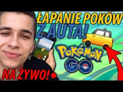 KisielBB - Nie ma to jak być debilem, prowadzić auto, grać w pokemony i robić live'a ...