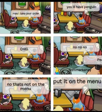 J.....L - #heheszki #humor #humorobrazkowy #clubpenguin