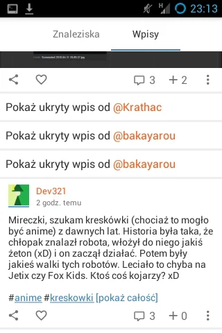 chuda_twarz - @feelfree: zablokowane tagi i użytkowników chowa bez problemu