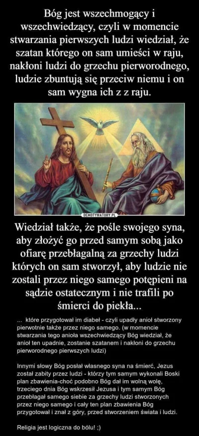 Korbov - Trafny i fajnie punktujący demot. ( ͡~ ͜ʖ ͡°)

#bekazkatoli #religia #ateizm...