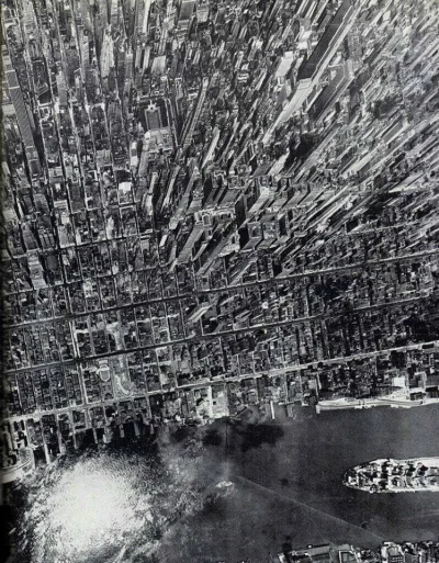 Clermont - Widok na Manhattan, rok 1944.

#pewniebyloaledobre #urbanizm #fotohistor...