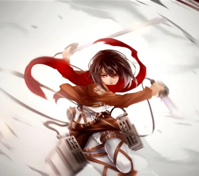 Laxigen - #randomanimeshit #shingekinokyojin #mikasaackerman