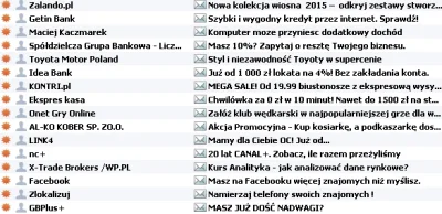 Gej - Spam z jednej nocy, onet + WP
#internet #spam #gorzkiezale