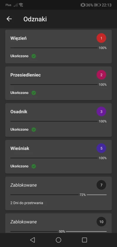 G.....7 - Mam już odznakę wiochmena na apce za 5 dni nofapu, a wy jak tam? Dalej dwa ...