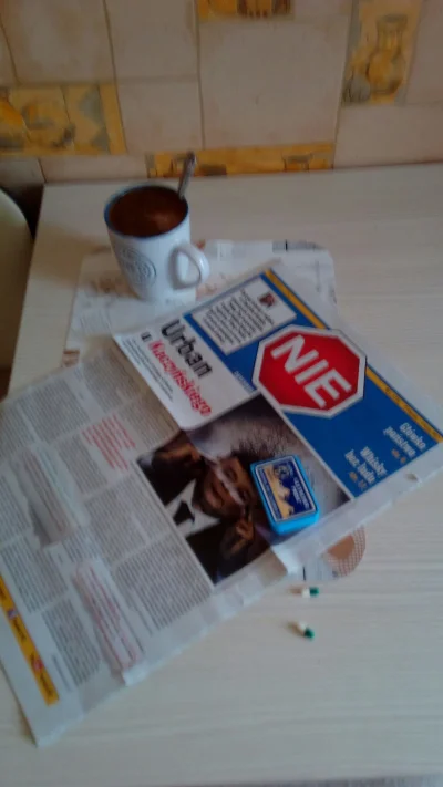 3.....y - I takie popoludnia to ja lubie. Tabaka, kawa z mlekiem i gazetka. Kiedys do...