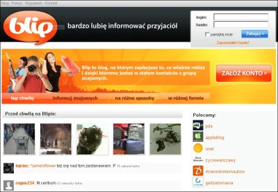 energetyk - Blip.pl to serwis, który miał być polskim twitterem ale został przejęty p...