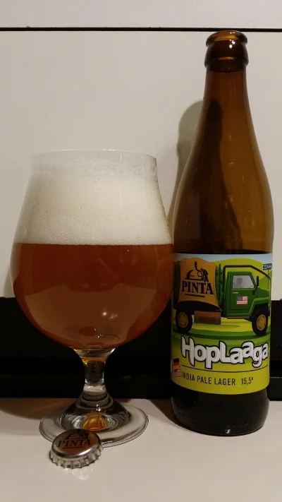 pestis - Piwo: Hoplagga z Browaru Pinta
Styl: Strong Pale Ale (Pinta zdeklarowała je...