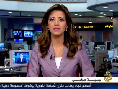 sln7h - @27er: To pewnie prezenterki Al Jazeera Arabic tez jej sie nie podobają...