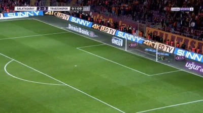 Minieri - Juraj Kucka i gol z wolnego z połowy boiska, Galatasaray - Trabzonspor 2:1
...