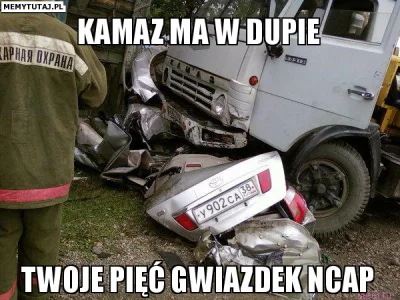 eloar - Gwiazdki NCAP byłyby spoko, gdyby dało się je ze sobą jakoś rzetelnie porówna...