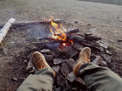 kretoslaw999 - Niedzielny relaks przy ognisku w górach
#bushcraft #gory