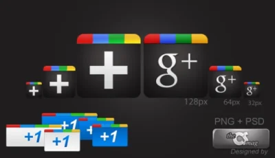 pameladesign - Imagincreation 80 Free Google Plus Icons Set Pack Download #icons #goo...