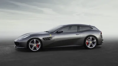 autogenpl - Ferrari GTC4Lusso, następca FF. Napęd na obie osie, wszystkie koła skrętn...