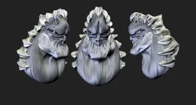 amisobad - siema, nudno tu więc rozruszam towarzystwo, speedsculpt

#zbrush #3d #gr...