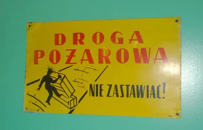 rasdel - Plakaty z PRLu cz. 2 #plakatyzprlu
Droga pozarowa, nie zastawiac.