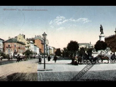 Atticuspl - W serii Varsaviana antykwariat prezentuje pocztówkę z 1917 r. Przedstawia...