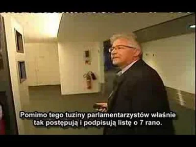 Potfur - Zwiefka to ten co uciekał przed niemiecką telewizją. Podpisywał listę w PE, ...