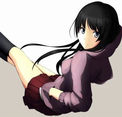 Azur88 - #randomanimeshit #anime #kon #mioakiyama #longhair #blackhair #blueeyes #pod...